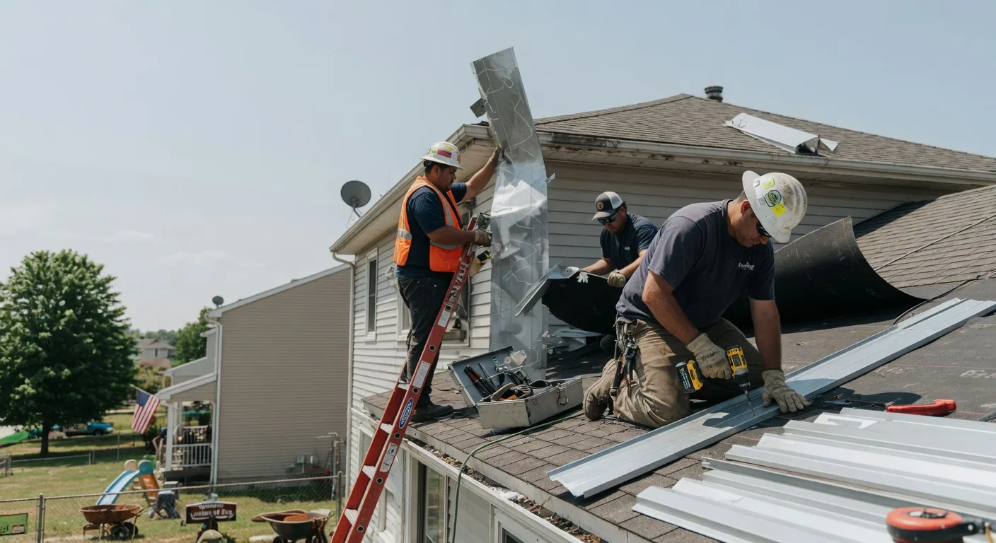 Storm Damage Metal Roof Repair in Vega Baja, PR